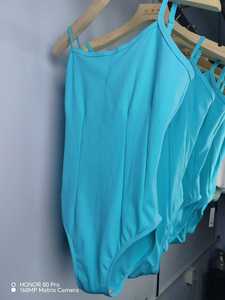 Justaucorps de ballet à bretelles réglables pour filles et femmes, couleur unie, basique, en spandex, pour la danse et <span class=keywords><strong>les</strong></span> cours de ballet - Product Image 5