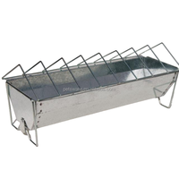 Farm Market 16 "& 24" Abreuvoir galvanisé pour l'élevage/agriculture Mangeoire pour poulet au sol urbain