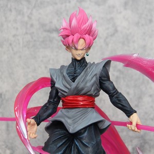 Figura de Anime de la Serie <span class=keywords><strong>Goku</strong></span> Cloud Rise, Super <span class=keywords><strong>Saiyan</strong></span> <span class=keywords><strong>Goku</strong></span> Rosa y Negro, Figura de Acción de PVC con Doble Cabeza, Modelo Coleccionable - Product Image 3