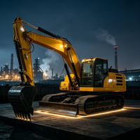 Excavatrice sur chenilles hydraulique Weichai robuste de 76 tonnes et 760 CV pour travaux de terrassement et de construction, idéale pour l'exploitation minière