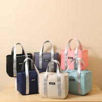 Sac de pique-nique isotherme réutilisable avec logo personnalisé Glacière promotionnelle pour le déjeuner Boîte à lunch isotherme personnalisable