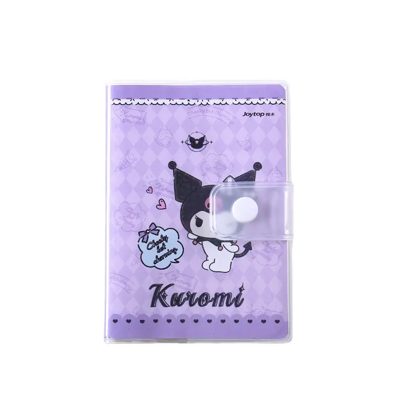 Dhf952 bán buôn Kawaii A7 Báo Chí Khóa máy tính xách tay phim hoạt hình sinh viên xách tay kuromi PVC Bìa máy tính xách tay trường văn phòng phẩm