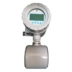 DN40 customized OEM Wafer type Electromagnetic Flow Meter for water, acid alkali salt conductive solution,sewage