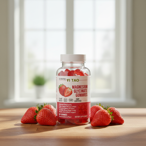 Gummies de glycinate de magnésium à absorption élevée OEM/ODM, pour soulager le stress et améliorer le sommeil nocturne - Product Image 3