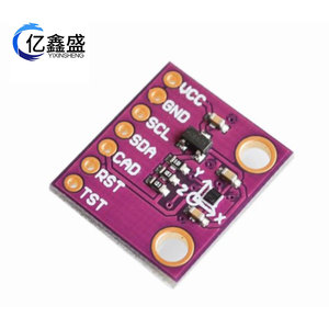YIXINSHENG MCU-9911 AK09911C เซ็นเซอร์แม่เหล็กสามแกน I2C อินเทอร์เฟซโมดูลเข็มทิศสำหรับโครงการอิเล็กทรอนิกส์หุ่นยนต์ - Product Image 2