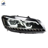 Nouveaux phares LED dynamiques pour B7 2011-2015, 6000K 12V 10000 Lumens 70W, lentille de projecteur pour retrofit/mise à niveau