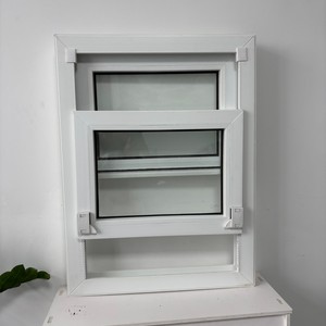 Fenêtre à guillotine inclinable en PVC, profil multicouche, <span class=keywords><strong>double</strong></span> <span class=keywords><strong>vitrage</strong></span> Low-E, pour chambre à coucher, conforme NFRC - Product Image 2
