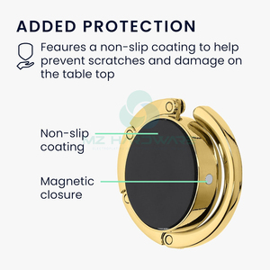 Mz Bán Buôn Tùy Chỉnh Sáng Tạo Túi Xách Móc Ví Chủ Hor Bảng Có Thể Gập Lại Túi Chủ Kẽm Hợp Kim Móc Áo Móc Cho Bảng - Product Image 4