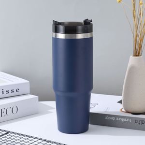 Vaso Reutilizable de 20oz para Bebidas Frías, Taza de Viaje de Acero Inoxidable con Aislamiento al Vacío, con Tapa y Pajita, para Uso en Exteriores en Verano - Product Image 6