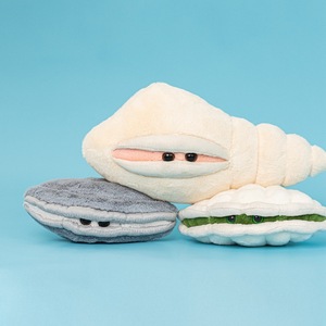 Muñeco de Peluche Personalizado OEM ODM con Forma de Concha Marina, Suave, de Concha, Ostra o <span class=keywords><strong>Almeja</strong></span>, Juguete de Peluche de Animales Oceánicos al por Mayor para Regalo y Decoración del Hogar - Product Image 3