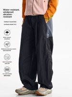 Pantalon de Parachutiste Léger en Nylon Imperméable et Respirant à Séchage Rapide Style Montagne pour Hommes et Femmes