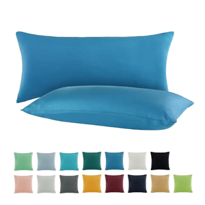Housse de coussin décorative moderne pour hôtel et maison, 18x18 pouces, avec motif artistique coloré de peinture à l'huile représentant des plantes, des arbres, des fleurs et des feuilles - Product Image 1