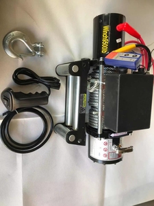 12v 24v Small <strong>Electric</strong> Recovery <strong>Winch</strong> 6000lb 12000LBS 13500LBS Wire Rope <strong>Electric</strong> <strong>Winch</strong> - Product Image 3