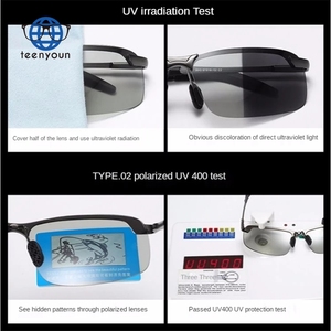 Kính câu cá phân cực Teenyoun Kính râm đặc biệt chụp dưới nước độ phân giải cao Kính râm lái xe ngày và đêm - Product Image 5