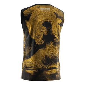 Uniformes de Boxeo Tailandés de Sublimación Suave de Buena Calidad, 2 Conjuntos de Ropa Deportiva de Boxeo Chaleco de Gimnasio Mma para Hombre de Alta Calidad - Product Image 2