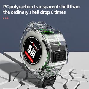 Ruban fluorescent à double face de haute précision avec freinage antidérapant résistant à l'usure Ruban à mesurer transparent. - Product Image 5