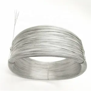 Best Quality Factory 1X7 Aircraft Cable 1/32 3/8 Inch Stainless Steel Rope Wire 304 316 for Christmas String Lights