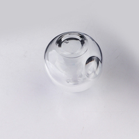 Flacon de parfum au design unique, mignon et élégant, flacon de parfum sphérique de 15 ml avec bouchon en forme de boule