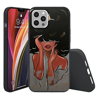 Coque de Téléphone de Luxe Black Lives Matter pour Filles et Femmes pour iPhone 13 Pro Max, Douce, Antichoc avec Échantillon Gratuit et Impression Personnalisée