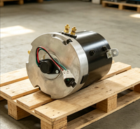 Moteur de traction DC ZQS48-3.8-T 48V 3.8kW, résistant à la poussière pour véhicules électriques légers