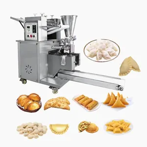 industrial germany automatic meat pasta triangle potato dumpling samosa filling and folding forming making machine in uae makar