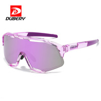 Lunettes de soleil polarisées DUBERY, monture large tendance, protection UV400, pour hommes, pour la moto, avec logo personnalisé