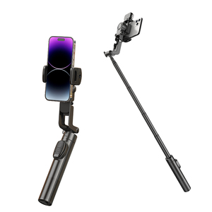 Produttore vendita calda stabilizzatore per telefono cellulare pieghevole Mini supporto portatile treppiede intelligente tre luci Selfie Stick porta telefono - Product Image 3