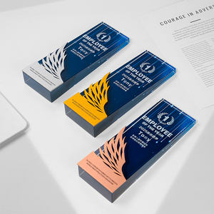 Nuevo trofeo creativo con tema de Ángel ecológico de cristal en forma de ala Premios de reunión anual de empleados sobresalientes personalizados - Product Image 3