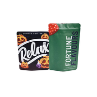 3.5g 7g 14g 28g pochette en mylar en plastique imprimée personnalisée refermable debout sacs en mylar à fermeture éclair résistant aux enfants