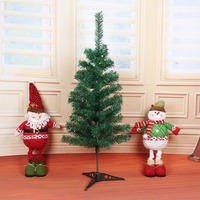 Sapin de Noël artificiel de 90 cm en gros avec lumières LED, décoration de sapin de Noël pour événements festifs en extérieur et jardin