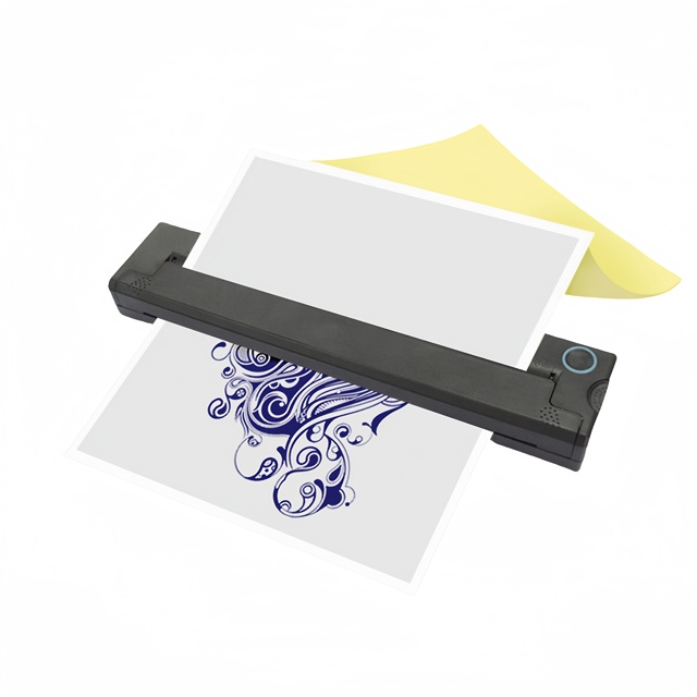 Pocket Mini Inkless Mobile Ink Portable TPL TD-810 A4 Size Thermal Paper Black Label Printer TP-810T Thermal Label Printer
