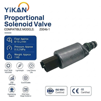 Katup Solenoid Proporsional Z0046-01 Dengan Saringan Filter untuk Suku Cadang Excavator Cocok untuk E330GC E336GC 485-5747