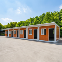 SKYLINE Maison conteneur détachable et respirante de 20 pieds, livraison rapide, maisonnette préfabriquée prête à l'emploi, bureau modulaire de luxe, Sud-Est