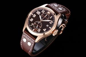 Relojes Mecánicos de Moda, Superventas, con Caja Dorada Hueca, Cristal de Zafiro, Fase Lunar, Luz Nocturna, Esfera Negra - Product Image 3