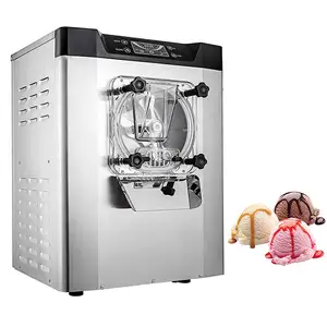 Thương mại Máy làm kem 220V cứng Ice Cream Maker Countertop Gelato máy cho doanh nghiệp sử dụng 20 lít/giờ