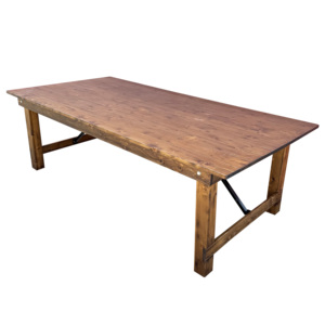 <span class=keywords><strong>Mesa</strong></span> de Granja <span class=keywords><strong>Plegable</strong></span> Rústica Antigua de Madera Maciza de <span class=keywords><strong>240</strong></span>*120/30 <span class=keywords><strong>cm</strong></span> y Conjunto de Bancos para Eventos - Product Image 4