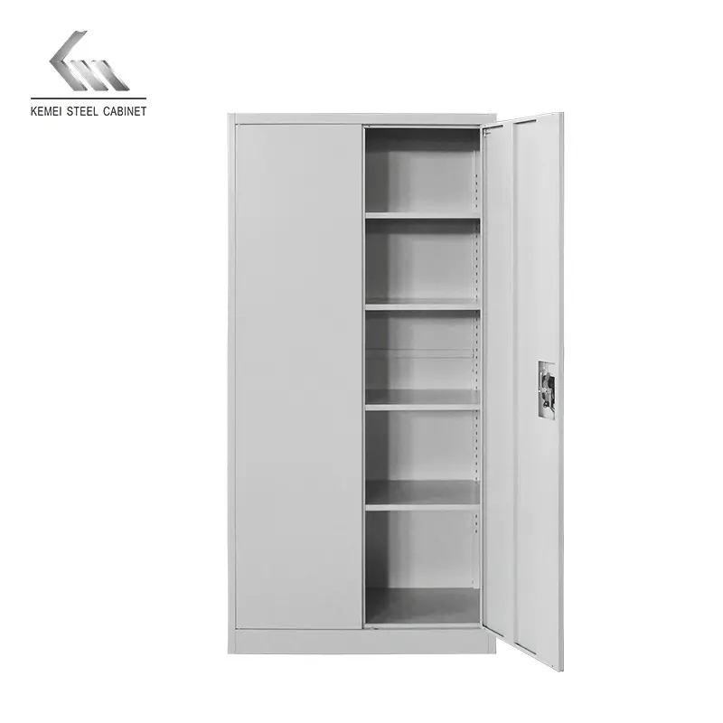 Digital lock swing 2 door filing cabinet steel locker metal storage iron cupboard
