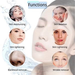 Hot Selling Hydrogen Oxygen <b>Bubble</b> Face <b>Cleaner</b> Blackhead Remover Portable Skin Hydration Facial Machine - Product Image 5
