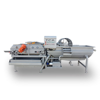 Volledige Automatische Groente Fruit Sorteren Snijden Wassen Drogen Verwerking Lijn Fruit Groente Verwerking Machines