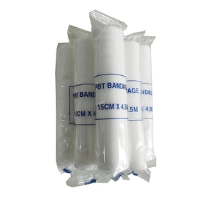 Bendaggio in garza <span class=keywords><strong>di</strong></span> <span class=keywords><strong>fissaggio</strong></span> elastico sbiancato medico <span class=keywords><strong>di</strong></span> pronto soccorso ospedaliero - Product Image 1