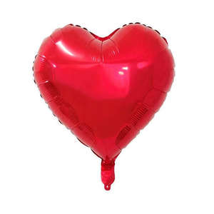 Globo de aluminio rojo de 18 pulgadas con diseño de amor, decoración para el Día de San Valentín, juego de globos para confesiones - Product Image 4