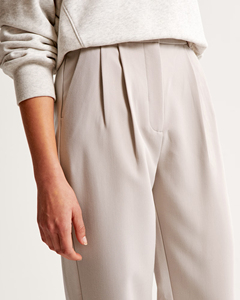 <span class=keywords><strong>Pantalon</strong></span> large à coupe ample et confortable pour femmes <span class=keywords><strong>Pantalon</strong></span> pleine longueur à taille élastique et taille haute - Product Image 2