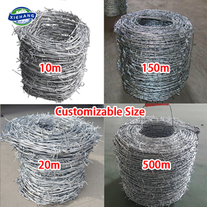 Alambre de púas de hierro, precio por metro, rollo de importación, bobina de acero recubierto de caucho, 50 kg, alambre de púas tipo Y, personalizado, duradero - Product Image 2