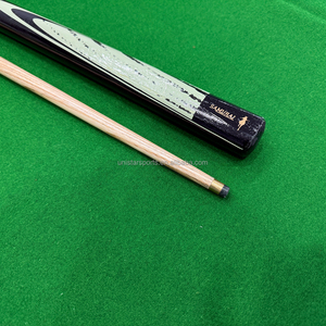 Vente en gros de queue à neuf billes en érable fendu 1/2 Black Technology Bâton de billard américain professionnel de 19oz en <span class=keywords><strong>acier</strong></span> <span class=keywords><strong>graphite</strong></span> durable - Product Image 2