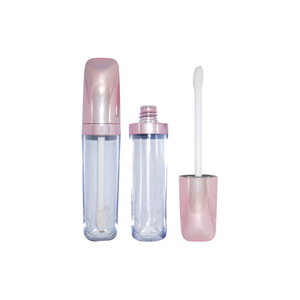 <span class=keywords><strong>Venus</strong></span> Hermosos Tubos Planos Personalizados de 5ml para Brillo Labial, Botellas de Plástico Recargables DIY para Aceite Labial, Colorete y Limpiador Facial con Brocha de 22mm - Product Image 1