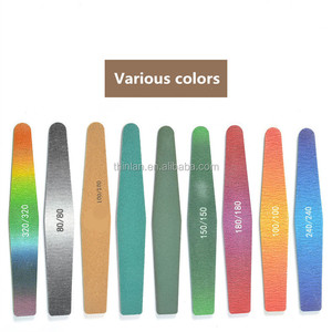 Fábrica de auto-producido auto-venta de herramientas de <span class=keywords><strong>uñas</strong></span> gradiente de color de lijado de grueso y fino ambos lados se puede lijado de <span class=keywords><strong>uñas</strong></span> - Product Image 6