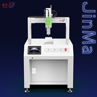 JINMA Nueva Máquina Atornilladora Automática de Pie con Motor de Alto Torque, Bomba de Rodamientos de 3 Ejes y Motor de Engranajes, Multi-Especificaciones