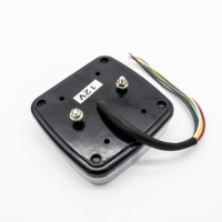 Usine directement plus lumineux Megnetic carré nouveau type bateau 16 + 16LED camion feu arrière LED avec ensemble de prises de remorque