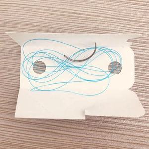 Jahitan bedah medis monofilamen nilon, tidak dapat diserap dengan jarum - Product Image 6