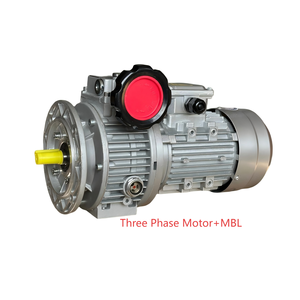 Mbl udl मैनुअल चर गति एसी गियर मोटर वॉर्म गियर रिड्यूसर कन्वेयर, मिक्सर, पैकेजिंग मशीन 0.12-4kw - Product Image 2